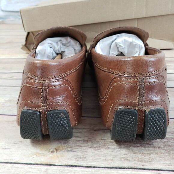 Clark's Ashmont Way Cognac Leather slip on loafer - Picture 7 of 7